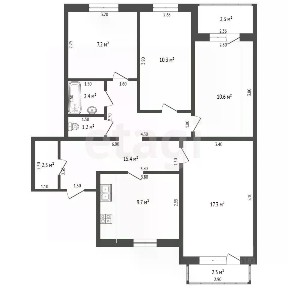 Продается 4-комн. квартира, 85 м²