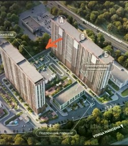 Продается студия, 27,5 м²