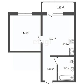 Продается 1-комн. квартира, 27 м²