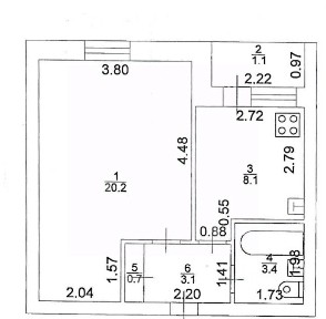 Продается 1-комн. квартира, 35,5 м²