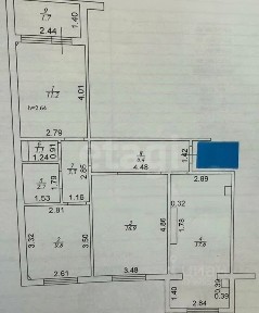 Продается 3-комн. квартира, 69 м²