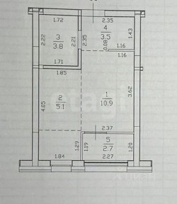 Продается студия, 26 м²