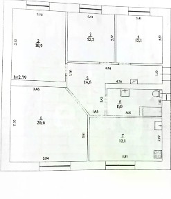 Продается 1-этажный дом, 109,5 м²