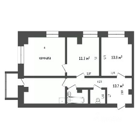 Продается 3-комн. квартира, 64,9 м²