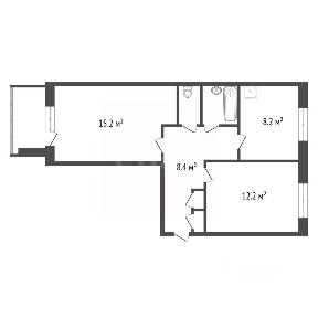 Продается 2-комн. квартира, 50,3 м²