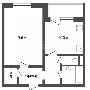 Продается 1-комн. квартира, 42,7 м²