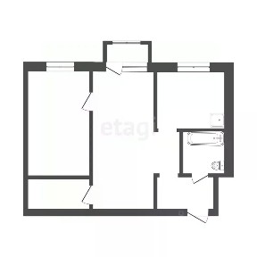 Продается 2-комн. квартира, 42,3 м²