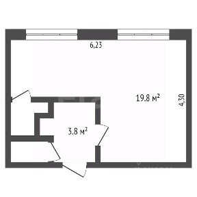 Продается 1-комн. квартира, 24 м²