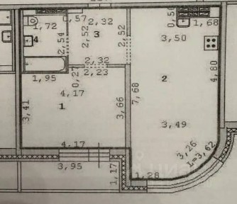Сдается 1-комн. квартира, 49,7 м²