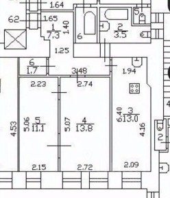 Продается 2-комн. квартира, 50,4 м²