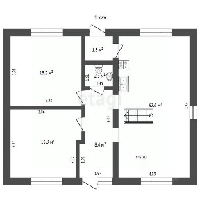Продается 2-этажный дом, 206 м²