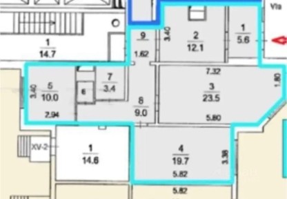 Сдается помещение свободного назначения, 92 м²