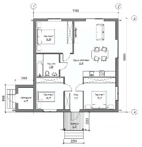 Продается 1-этажный дом, 100 м²