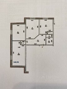 Продается 3-комн. квартира, 91,6 м²