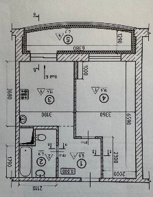 Продается 1-комн. квартира, 45,5 м²