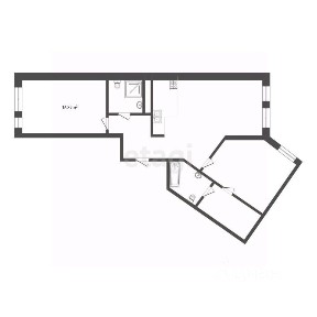 Продается 2-комн. квартира, 83,8 м²
