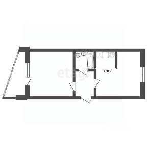 Продается 1-комн. квартира, 33,1 м²