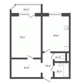 Продается 1-комн. квартира, 45 м²