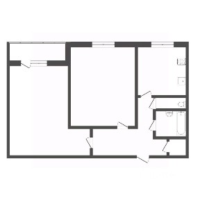 Продается 2-комн. квартира, 43,1 м²