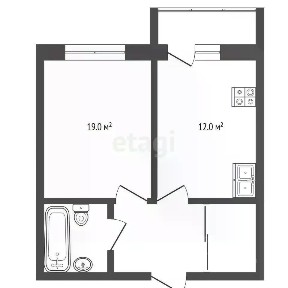 Продается 1-комн. квартира, 37 м²