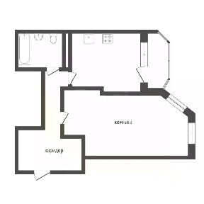 Продается 1-комн. квартира, 50,4 м²