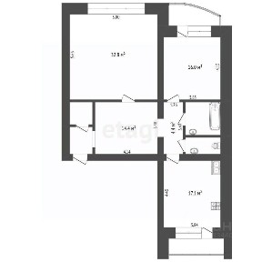 Продается 2-комн. квартира, 97,9 м²