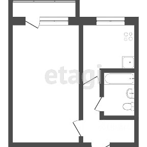 Продается 1-комн. квартира, 29,8 м²
