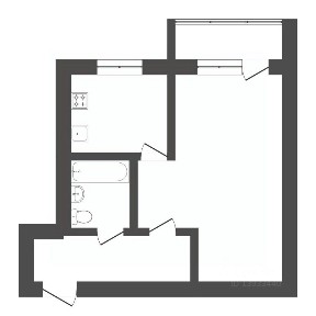 Продается 1-комн. квартира, 31,4 м²