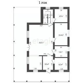 Продается 2-этажный дом, 148,9 м²