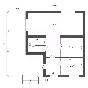 Продается 2-этажный дом, 110,1 м²