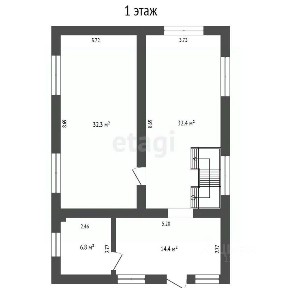 Продается 2-этажный дом, 163,9 м²