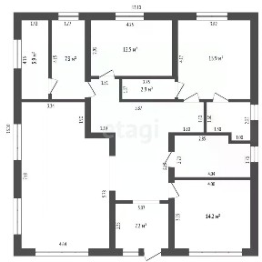 Продается 2-этажный дом, 145,9 м²