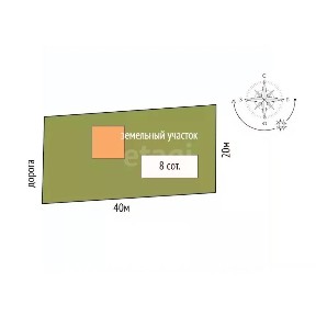 Продается 2-этажный дом, 48 м²