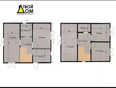 Продается 2-этажный дом, 100 м²