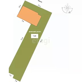 Продается 1/2 часть дома, 81,2 м²