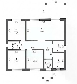 Продается 1-этажный дом, 100 м²