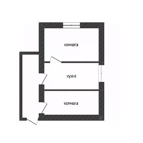 Продается 1-этажный дом, 36 м²