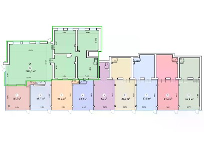 Продается торговая площадь, 292,4 м²
