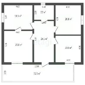 Продается 2-этажный дом, 167 м²