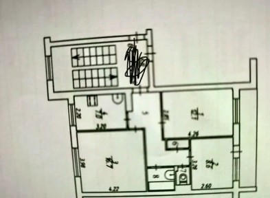 Продается 3-комн. квартира, 65 м²