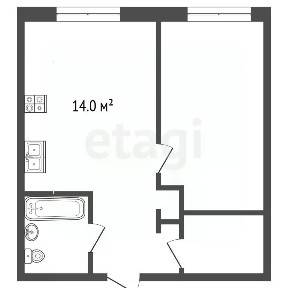 Продается 1-комн. квартира, 36 м²
