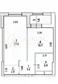 Продается 2-комн. квартира, 41 м²
