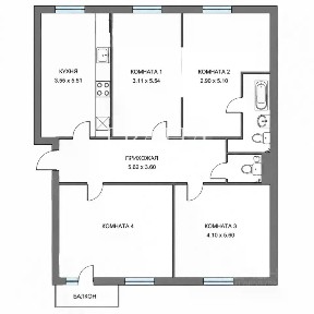 Продается 3-комн. квартира, 138 м²