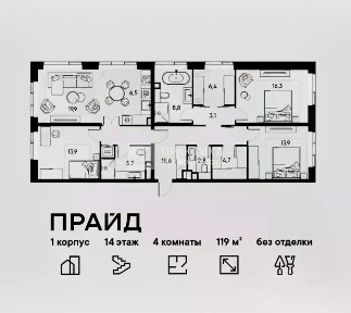 Москва, СВАО, р-н Марьина роща, Полковая ул., 1к1