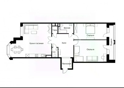 Продается 3-комн. квартира, 132,3 м²