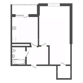 Продается 1-комн. квартира, 40,7 м²