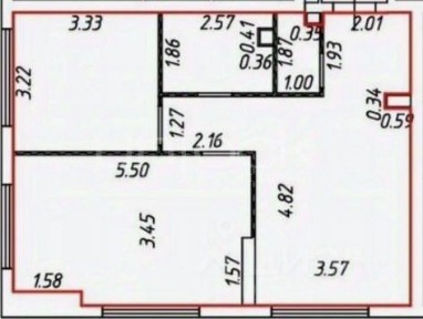 Продается 2-комн. квартира, 59 м²