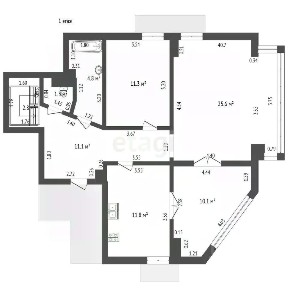 Продается 4-комн. квартира, 149,5 м²