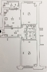 Продается 2-комн. квартира, 61,5 м²
