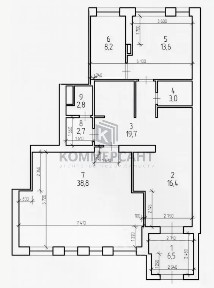 Сдается помещение свободного назначения, 113 м²